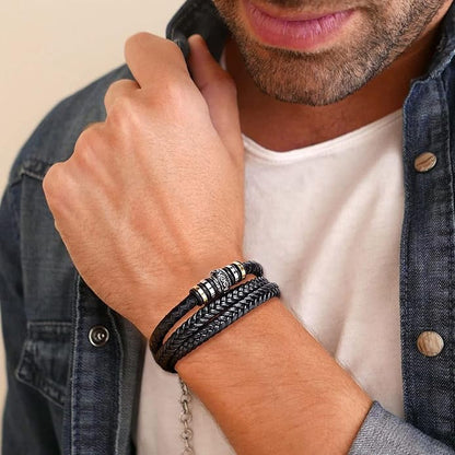 "To My Son" I Love You Bracelet